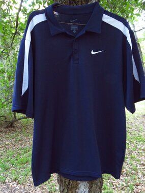 Mens Nike Dri Fit Collared Polo shirt Medium